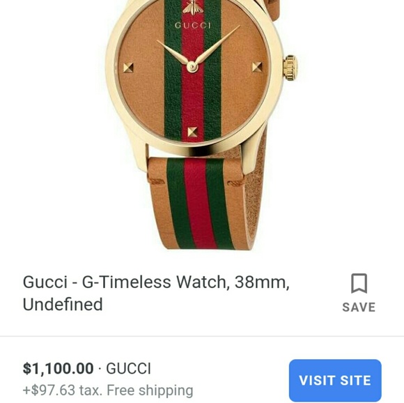 Men's Gucci G-timeless watch 38mm - Picture 3 of 6